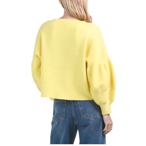 OAT NEW YORK Bubble Sleeve Sweater - Picture 2 of 2